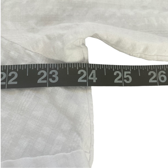 Old Navy Tiered Seersucker Long Sleeve Swing Top Size 2X White Boho NWT - Picture 9 of 9